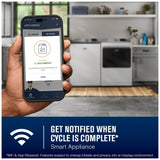 Maytag MGD7205RW Gas Dryer, 7.4 cu. ft. Dryer Capacity, 13 Dry Cycles, Steam Clean, 5 Temperature Settings, Vented, Wifi Enabled, White colour