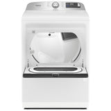 Maytag MGD7205RW Gas Dryer, 7.4 cu. ft. Dryer Capacity, 13 Dry Cycles, Steam Clean, 5 Temperature Settings, Vented, Wifi Enabled, White colour