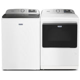 Maytag MGD7205RW Gas Dryer, 7.4 cu. ft. Dryer Capacity, 13 Dry Cycles, Steam Clean, 5 Temperature Settings, Vented, Wifi Enabled, White colour