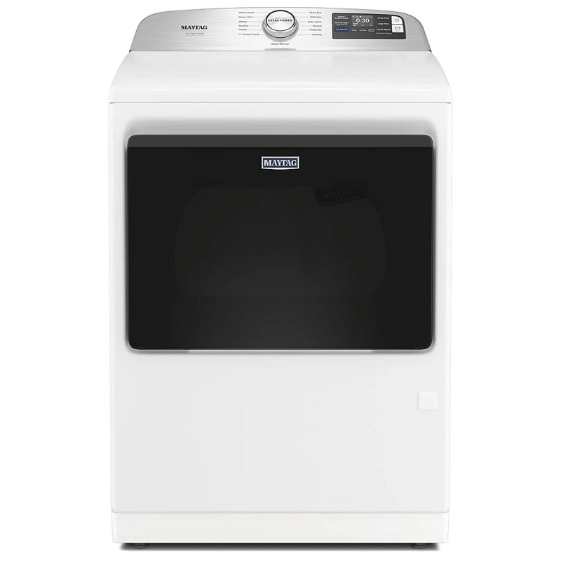 Maytag MGD7205RW Gas Dryer, 7.4 cu. ft. Dryer Capacity, 13 Dry Cycles, Steam Clean, 5 Temperature Settings, Vented, Wifi Enabled, White colour