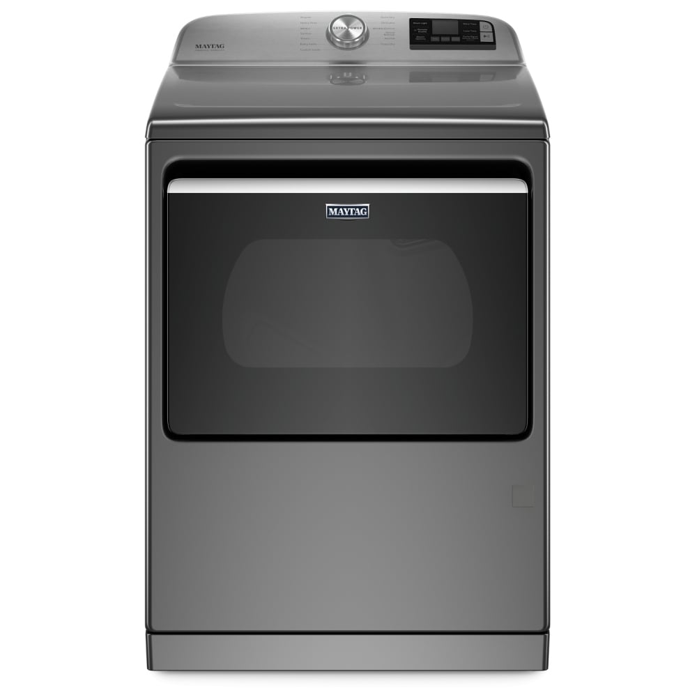 Maytag MGD7230HC Gas Dryer, 7.4 cu. ft. Dryer Capacity, 13 Dry Cycles, Steam Clean, 5 Temperature Settings, Vented, Wifi Enabled, Metallic Slate colour
