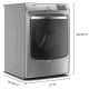 Maytag Washer MHW8630HC & Gas Dryer MGD8630HC & Stacking Kit W10869845