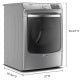 Maytag Washer MHW8630HC & Gas Dryer MGD8630HC