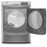Maytag MGD8630HC Gas Dryer, 7.3 cu. ft. Dryer Capacity, 14 Dry Cycles, Steam Clean, 5 Temperature Settings, Vented, Stackable, Wifi Enabled, Chrome Shadow colour