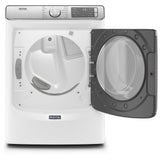 Maytag MGD8630HW Gas Dryer, 7.3 cu. ft. Dryer Capacity, 14 Dry Cycles, Steam Clean, 5 Temperature Settings, Vented, Stackable, Wifi Enabled, White colour