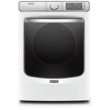 Maytag MGD8630HW Gas Dryer, 7.3 cu. ft. Dryer Capacity, 14 Dry Cycles, Steam Clean, 5 Temperature Settings, Vented, Stackable, Wifi Enabled, White colour