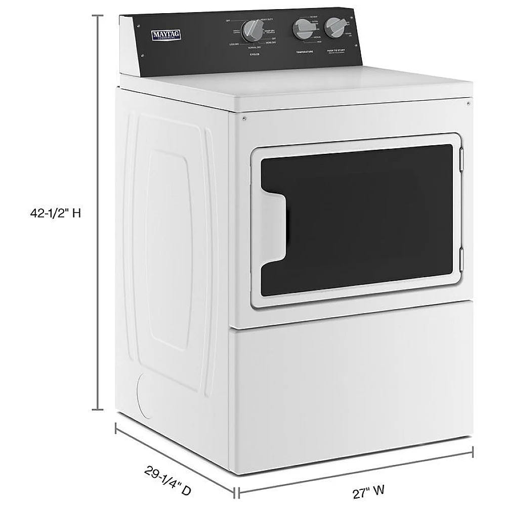 Maytag MGDP586KW 燃气干燥机