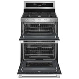Maytag MGT8800FZ Gas Range, 6 cu. ft. Capacity, 30 inch Exterior Width, Self Clean, True Convection, 5 Burners, 16,000 BTU Highest Burner, Double Oven, Stainless Steel colour
