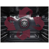 Maytag MGT8800FZ Gas Range, 6 cu. ft. Capacity, 30 inch Exterior Width, Self Clean, True Convection, 5 Burners, 16,000 BTU Highest Burner, Double Oven, Stainless Steel colour