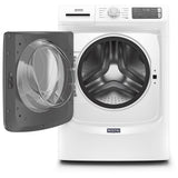 Maytag MHW5630HW Front Load Washer, 27 inch Width, 5.2 cu. ft. Washer Capacity, 1,200 RPM Washer Spin Speed, 10 Wash Cycles, Water Heater, Steam Clean, ENERGY STAR Certified, White colour