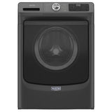 Maytag MHW5630MBK Front Load Washer, 27 inch Width, 5.2 cu. ft. Washer Capacity, 1,200 RPM Washer Spin Speed, 10 Wash Cycles, 4 Temperature Settings, Water Heater, Steam Clean, ENERGY STAR Certified dual-temperature, 12-Hr Fresh Spin