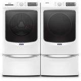 Maytag MHW6630HW Front Load Washer, 27 inch Width, 5.5 cu. ft. Washer Capacity, 1,200 RPM Washer Spin Speed, 12 Wash Cycles, 4 Temperature Settings, Water Heater, Steam Clean, ENERGY STAR Certified, White colour