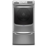 Maytag MHW8630HC Front Load Washer, 27 inch Width, 5.8 cu. ft. Washer Capacity, 1,200 RPM Washer Spin Speed, 14 Wash Cycles, 5 Temperature Settings, Water Heater, Steam Clean, ENERGY STAR Certified, Wifi Enabled, Metallic Slate colour