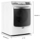 Maytag Washer MHW8630HW & Gas Dryer MGD8630HW & Stacking Kit W10869845