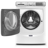 Maytag MHW8630HW Front Load Washer, 27 inch Width, 5.8 cu. ft. Washer Capacity, 1,200 RPM Washer Spin Speed, 14 Wash Cycles, 5 Temperature Settings, Water Heater, Steam Clean, ENERGY STAR Certified, Wifi Enabled, White colour