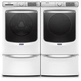 Maytag MHW8630HW Front Load Washer, 27 inch Width, 5.8 cu. ft. Washer Capacity, 1,200 RPM Washer Spin Speed, 14 Wash Cycles, 5 Temperature Settings, Water Heater, Steam Clean, ENERGY STAR Certified, Wifi Enabled, White colour