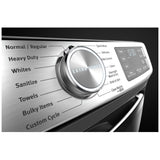 Maytag MHW8630HW Front Load Washer, 27 inch Width, 5.8 cu. ft. Washer Capacity, 1,200 RPM Washer Spin Speed, 14 Wash Cycles, 5 Temperature Settings, Water Heater, Steam Clean, ENERGY STAR Certified, Wifi Enabled, White colour