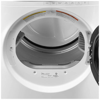 Midea MLE52N3AWW 27" Front Load Dryer