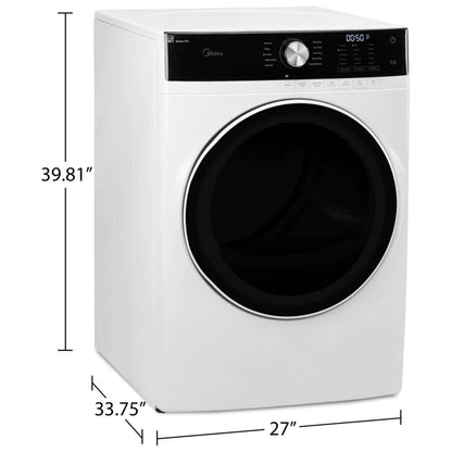 Midea MLE52N3AWW 27" Front Load Dryer