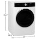 Midea MLE52N5AWW 27" Front Load Dryer