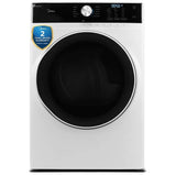 Midea MLE52N4AWW Electric Dryer, 6 cu. ft. Dryer Capacity, 10 Dry Cycles, 5 Temperature Settings, Vented, Stackable, White colour