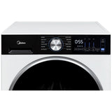 Midea MLHE31S2BBW Electric Dryer, 4.4 cu. ft. Dryer Capacity, 12 Dry Cycles, 4 Temperature Settings, Ventless, Stackable, Wifi Enabled, White colour Ventless (Heat Pump)