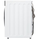 Midea MLHW31S2BBW Front Load Washer & MLHE31S2BBW Electric Dryer, 24 inch Width, 2.7 cu. ft. Washer Capacity, 1,320 RPM Washer Spin Speed, 12 Wash Cycles, 4 Temperature Settings, Water Heater, Steam Clean, ENERGY STAR Certified, White colour