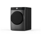 Midea MLHE52S7AGG Electric Dryer, 8.0 cu. ft. Dryer Capacity, 10 Dry Cycles, Steam Clean, 5 Temperature Settings, Vented, Stackable, Metallic Grey colour