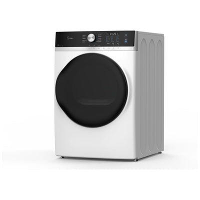 Midea MLHE52S7AWW 8 Cu. Ft. Front Loading Electric Dryer With Steam Care