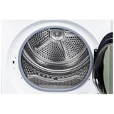 Midea MLHW31S2BBW Front Load Washer, 24 inch Width, 2.7 cu. ft. Washer Capacity, 1,320 RPM Washer Spin Speed, 12 Wash Cycles, 4 Temperature Settings, Water Heater, Steam Clean, ENERGY STAR Certified, White colour Hoses Included