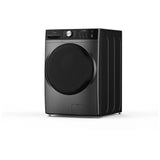 Midea MLHW52S7AGG Front Load Washer, 27 inch Width, 5.2 cu. ft. Washer Capacity, 1,300 RPM Washer Spin Speed, 10 Wash Cycles, 5 Temperature Settings, Water Heater, Steam Clean, ENERGY STAR Certified, Metallic Grey colour