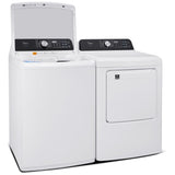 Midea MLTW52M2BWW Top Load Washer, 5.2 cu. ft. Washer Capacity, 700 RPM Washer Spin Speed, 6 Wash Cycles, 4 Temperature Settings, White colour