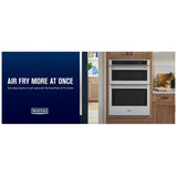 Maytag MOEC4030TZ Microwave Wall Oven Combo, 30 inch Exterior Width, True Convection, 6.4 cu. ft. Capacity, Air Fry, Fingerprint-Resistant Stainless Finish colour