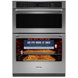 Maytag MOEC4030TZ Microwave Wall Oven Combo, 30 inch Exterior Width, True Convection, 6.4 cu. ft. Capacity, Air Fry, Fingerprint-Resistant Stainless Finish colour