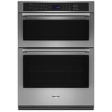 Maytag MOEC6030LZ Microwave Wall Oven Combo, 30 inch Exterior Width, True Convection, Self Clean, 6.4 cu. ft. Capacity, Air Fry, Stainless Steel colour