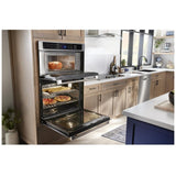 Maytag MOEC6030LZ Microwave Wall Oven Combo, 30 inch Exterior Width, True Convection, Self Clean, 6.4 cu. ft. Capacity, Air Fry, Stainless Steel colour