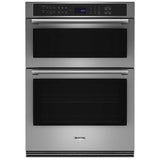 Maytag MOEC6030LZ Microwave Wall Oven Combo, 30 inch Exterior Width, True Convection, Self Clean, 6.4 cu. ft. Capacity, Air Fry, Stainless Steel colour