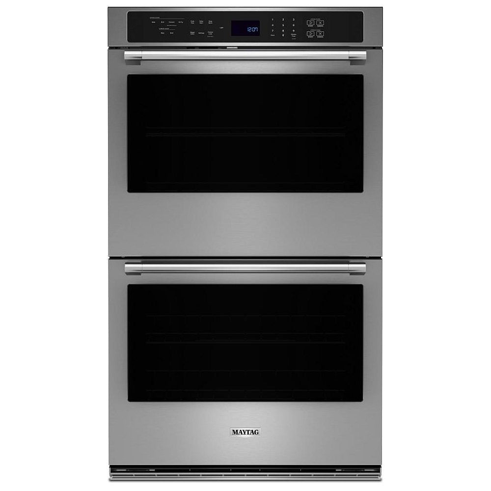 Maytag MOED4030TZ Double Wall Oven, 30 inch Exterior Width, True Convection, 10.0 cu. ft. Capacity, Air Fry, Fingerprint-Resistant Stainless Finish colour