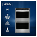 Maytag MOED4030TZ Double Wall Oven, 30 inch Exterior Width, True Convection, 10.0 cu. ft. Capacity, Air Fry, Fingerprint-Resistant Stainless Finish colour