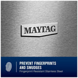 Maytag MOES4030TZ Single Wall Oven, 30 inch Exterior Width, True Convection, 5.0 cu. ft. Capacity, Air Fry, Fingerprint-Resistant Stainless Finish colour