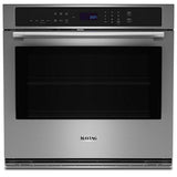 Maytag MOES4030TZ Single Wall Oven, 30 inch Exterior Width, True Convection, 5.0 cu. ft. Capacity, Air Fry, Fingerprint-Resistant Stainless Finish colour