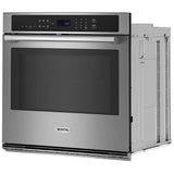 Maytag MOES4030TZ Single Wall Oven, 30 inch Exterior Width, True Convection, 5.0 cu. ft. Capacity, Air Fry, Fingerprint-Resistant Stainless Finish colour