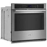 Maytag MOES4030TZ Single Wall Oven, 30 inch Exterior Width, True Convection, 5.0 cu. ft. Capacity, Air Fry, Fingerprint-Resistant Stainless Finish colour