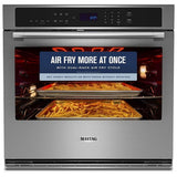 Maytag MOES4030TZ Single Wall Oven, 30 inch Exterior Width, True Convection, 5.0 cu. ft. Capacity, Air Fry, Fingerprint-Resistant Stainless Finish colour