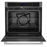 Maytag MOES4030TZ Single Wall Oven, 30 inch Exterior Width, True Convection, 5.0 cu. ft. Capacity, Air Fry, Fingerprint-Resistant Stainless Finish colour