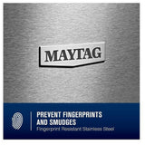 Maytag MOES4030TZ Single Wall Oven, 30 inch Exterior Width, True Convection, 5.0 cu. ft. Capacity, Air Fry, Fingerprint-Resistant Stainless Finish colour