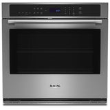 Maytag MOES6030LZ Single Wall Oven, 30 inch Exterior Width, True Convection, Self Clean, 5 cu. ft. Capacity, Air Fry, Stainless Steel colour
