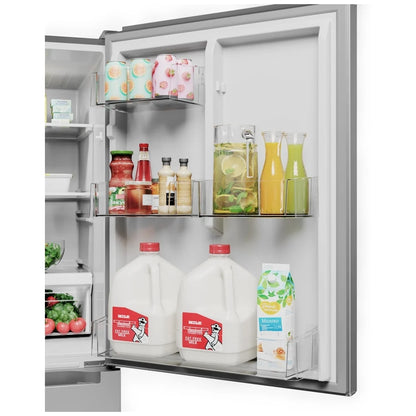 Midea MRB19B7AST Bottom Freezer Refrigerator