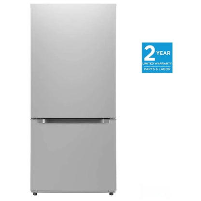Midea MRB19B7AST Bottom Freezer Refrigerator