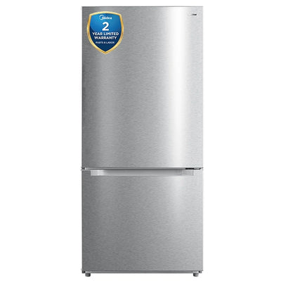 Midea MRB19B7AST Bottom Freezer Refrigerator